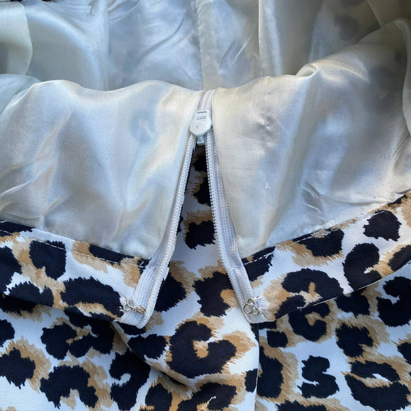 Cheetah Print Mini Skirt Forever 21 Size 24" - Picture 3 of 4